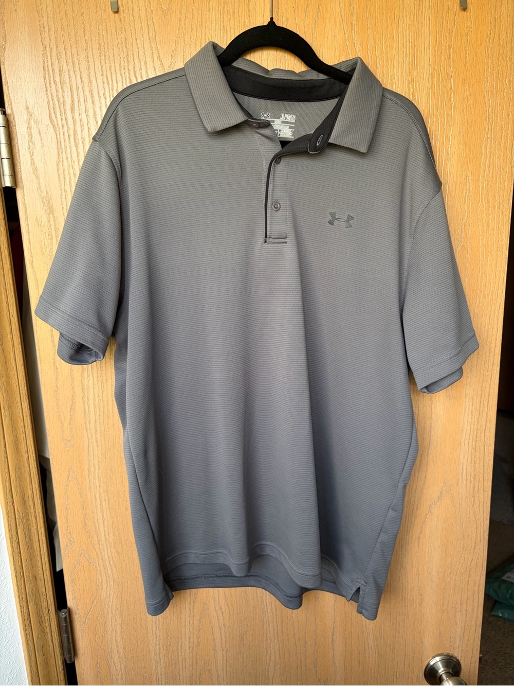 Under Armour Men's Charcoal Grey Performance Polo